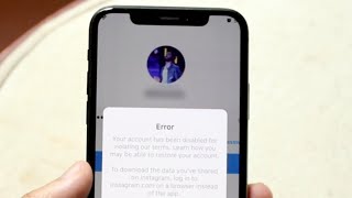 How To Recover a Disabled Instagram Account! (2022)