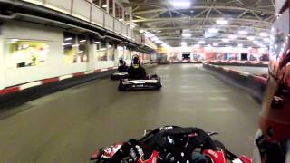 preview picture of video 'MS Kartcenter Kerpen - indoor [onboard] 29.01.2013 Lauf 37'