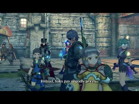 The Market Behind the Market . Cutscene . Xenoblade Chronicles 2 .