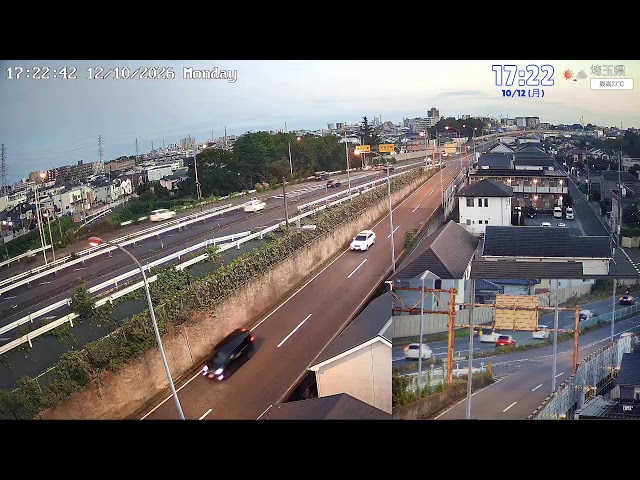 国道17号線バイパス 吉野町ジャンクション（さいたま市北区）