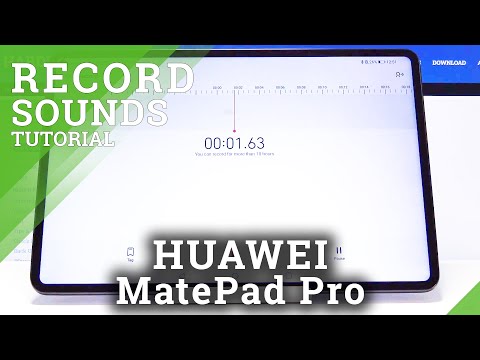 How to Record Screen in HUAWEI MatePad Pro – Recording Settings