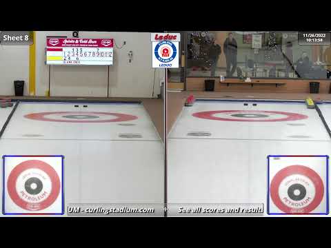 Hilker/Lambert vs. Wiens/Nowell - Draw 5 - Curling Stadium Alberta Curling Series Doubles