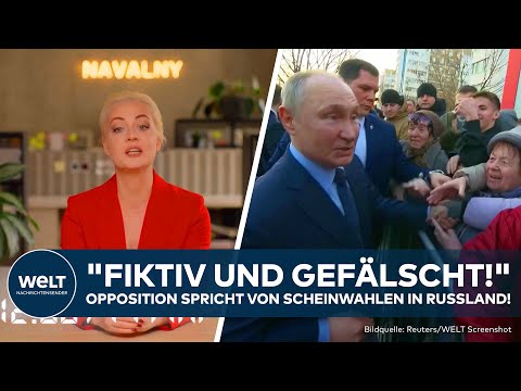 WAHL IN RUSSLAND: Putin-Sieg gilt als sicher! "...wird sich jedes Ergebnis holen, das ihm gefällt!"