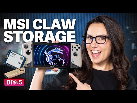 Upgrade Your MSI Claw’s SSD – DIY in 5 Ep 263