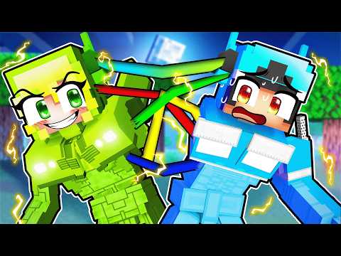 Omz TRANSFORMER and CRAZY Megan's Girl STALKER Love Story in Minecraft!