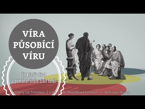 Víra působící víru (Bohuslav Wojnar) 4.7.2021