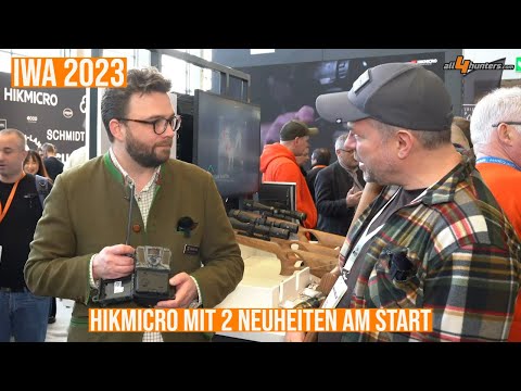 IWA 2023: HIKMICRO mit 2 Neuheiten am Start: Termalvorsatzgerät Thunder 2.0 und Trailcam M15