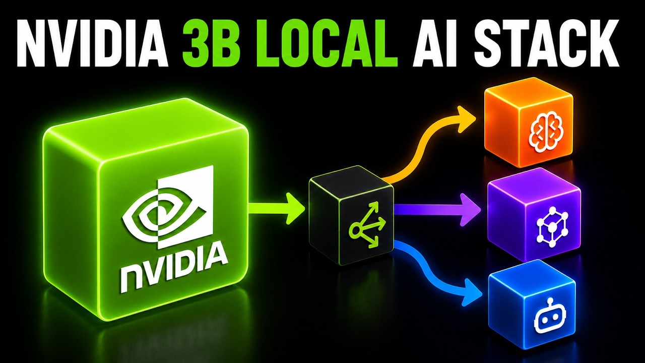 NVIDIA Just Solved the Single Model AI Problem (3B Local AI Stack)
