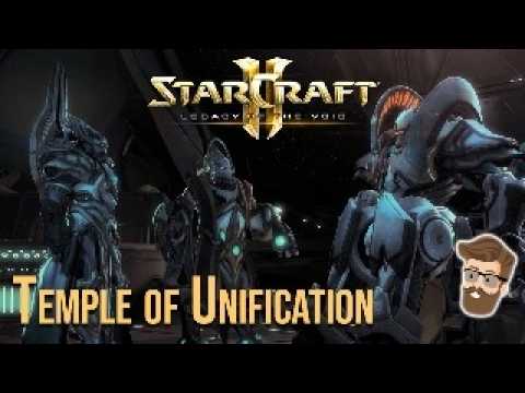 Temple of Unification - StarCraft 2 Legacy of the Void Campaign Part 12 (Ulnar Mission 1)