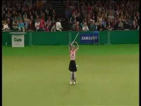 Tina Humphrey, The ballet freestyle routine, Crufts 2009
