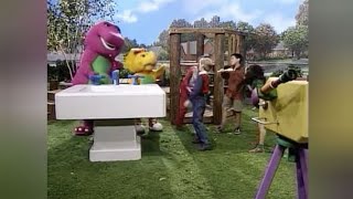 Barney Song : Brushing My Teeth (Barney&#39;s Sense-Sational Day)