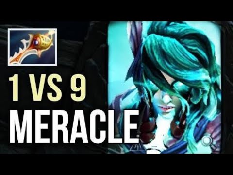 WTF BUILD DOTA2 1 vs 9 Phantom Assassin Meracle- Divine Rapier Disaster Top 7600 MMR SEA Gameplay D