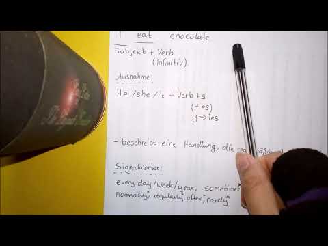 Simple Present: Aussage, Verneinung, Frage (mit Untertiteln)