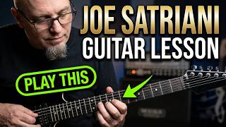 Joe Satriani Smooth Soul Guitar Lesson + Tutorial