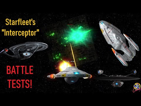 NEW Interceptor Class - FULL Battle Tests - Star Trek Starship Battles