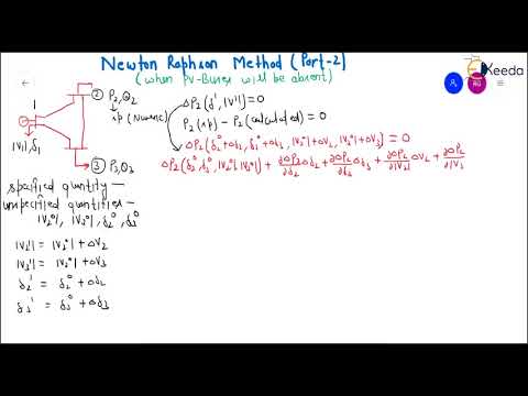 Newton Raphson Method part 2 Video Lecture - Power System (Video ...