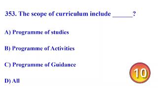 341 to 367 Pedagogy Quiz | Test Your Knowledge for Teaching Exams | Pedagogy MCQs with Answers