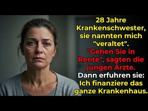 Die jungen Ärzte sagten, ich sei zu alt – bis ich ihnen mit meiner Erfahrung eins ausgewischt habe.