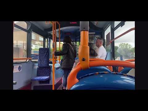 Stagecoach 36970 (SN63 VVE) Middle View Bus ride