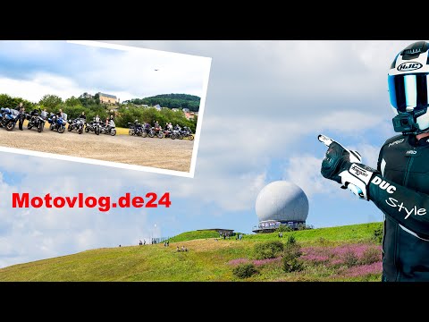 #Motovlog.de24 Gruppenfahrt und Wochenendtour in der Rhön unterwegs