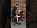 SEFIS M20U klappbarer mobiler universeller Motorradständer Heck