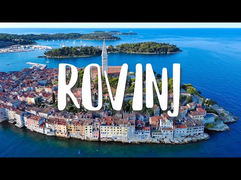 ROVINJ IN 4K AERIAL VIEW - CROATIA 🇭🇷