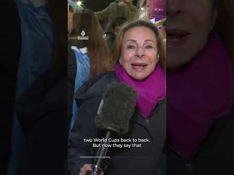 Argentinians show pride in Buenos Aires despite World Cup final defeat | AJ #shorts