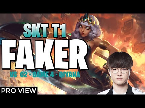 SKT Faker PROVIEW highlights | vs G2 Esports Game 4