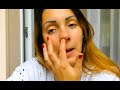 Hot Beautiful Girl Picking Her Nose