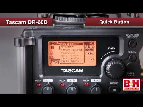 TASCAM DR 60 D  Audio Field Recorder image 12