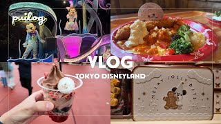 【Disney Vlog】クリスマス🎄ディズニーランド🐭食べまくりな１日【2024】