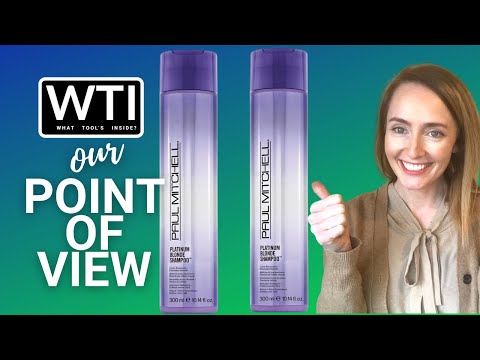 Paul Mitchell Platinum Blonde Shampoo - WTI product video review