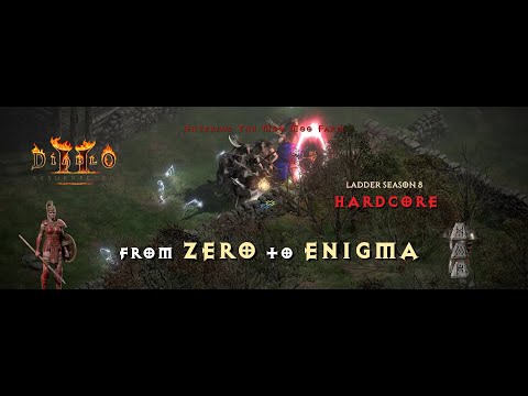 From 0 to Hero Ep 1: Crafting Enigma in 8 Days As a Hardcore Newbie in D2R S8!