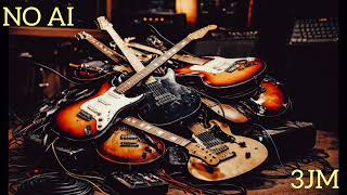 No Talk, No Noodling. 1hr Of Riff Driven Rock Instrumentals. NO AI