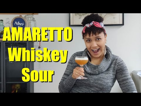 AMARETTO WHISKEY SOUR | Cocktail Recipe