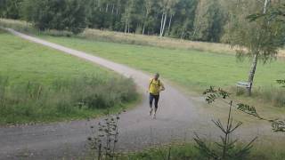preview picture of video 'Löpning från Kista till Stockholm - blog.noll.se'