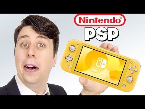 Introducing the Nintendo PSP - SWITCH LITE PARODY