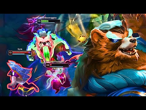 How The Rank 1 Toplane Volibear Deals With Darius