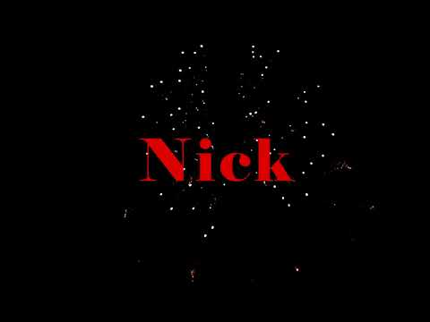 Happy Birthday Nick - Geburtstagslied für Nick