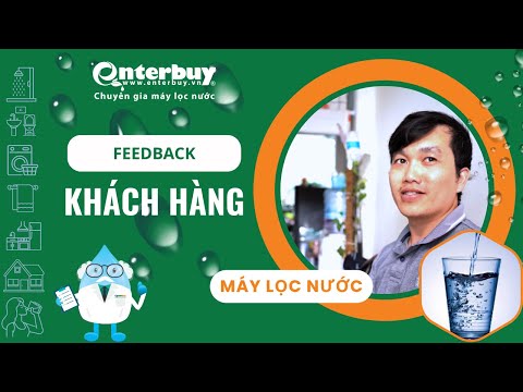 Khách hàng chia sẻ lý do dùng máy lọc nước Geyser Ecotar tại Enterbuy