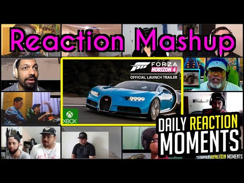 Forza Horizon 4 - E3 2018 - Announce Trailer - Reaction Mashup