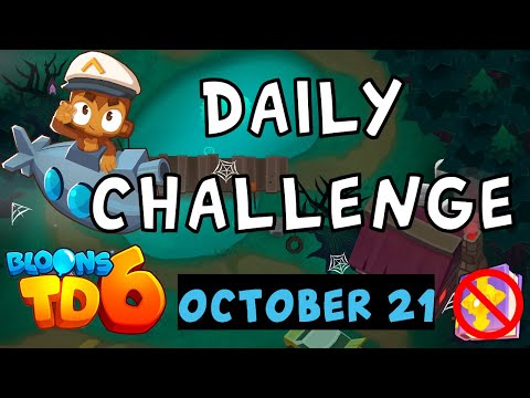 Bloons TD 6 Daily Challenge | Damage Over Time | No Hero No MK No Powers Used | October 21 2022