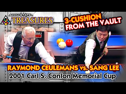 2001: 3-Cushion Classic: Raymond CEULEMANS vs. Sang Chun LEE: 2001 CARL S. CONLON MEMORIAL CUP