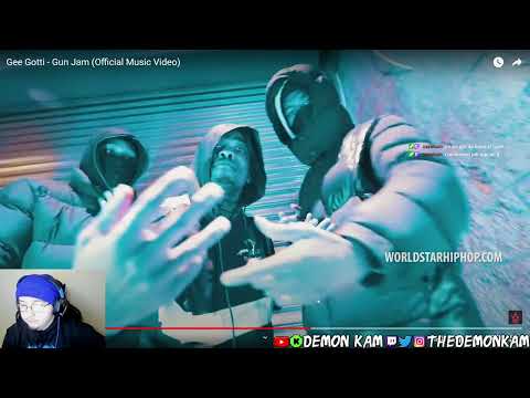 Demon Kam Reacts to Gee Gotti - Gun Jam (Official Music Video)