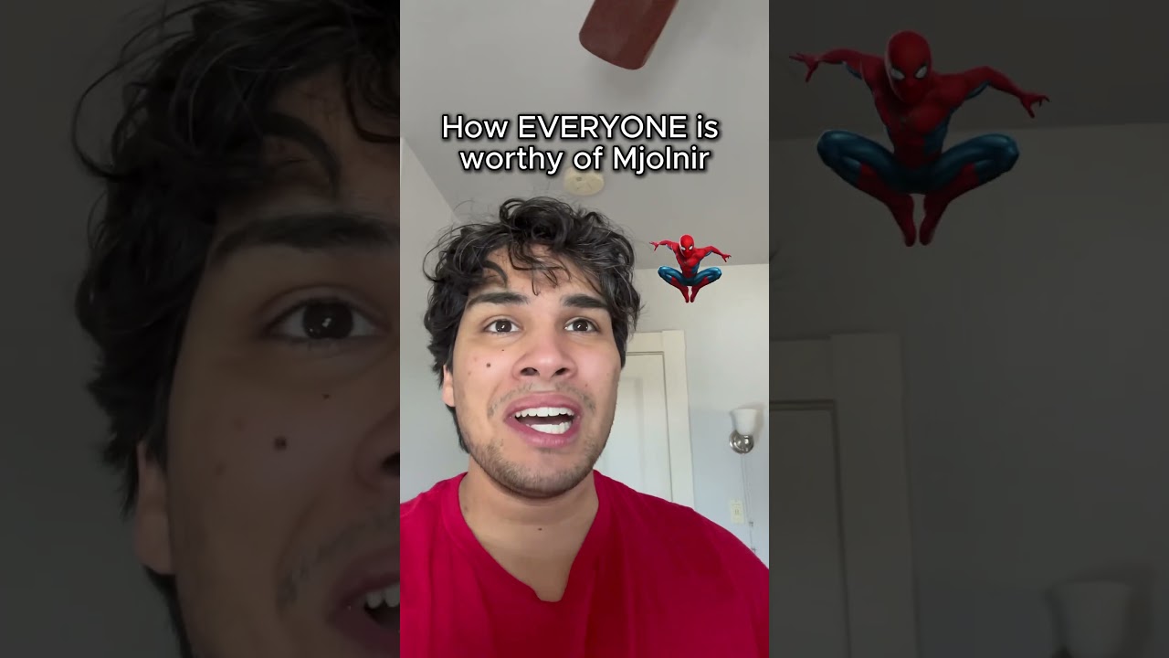 How Everyone is Worthy of Mjolnir #thor #batman #comics #marvel