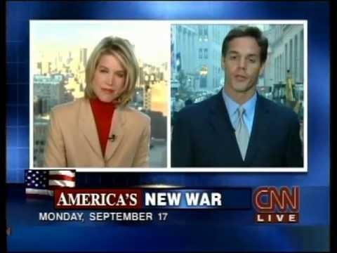 CNN 9/11 LIVE TV Coverage (9/17/01)  7:15 A.M - 7:30 A.M