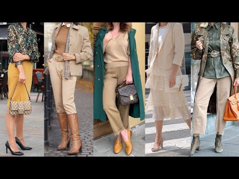 ELEGANTES y MODERNOS ATUENDOS con ROPA de MODA OTOÑO INVIERNO