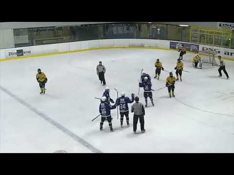 DOROST | N17. kolo | PSG Berani Zlín - HC Škoda Plzeň | 5:4sn | Sestřih zápasu | 17.2.2023