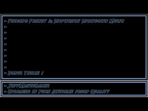 Feeding Frenzy 2: Shipwreck Showdown Music - Bonus Theme 1 [1080p HD]
