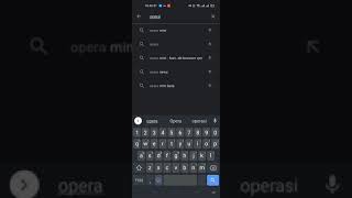 How to install Opera browser into your Android device and set the desktop mode as the default